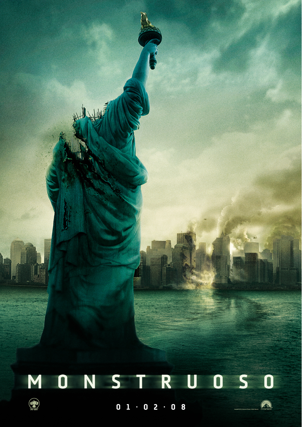 Teaser poster Monstruoso (Cloverfield)